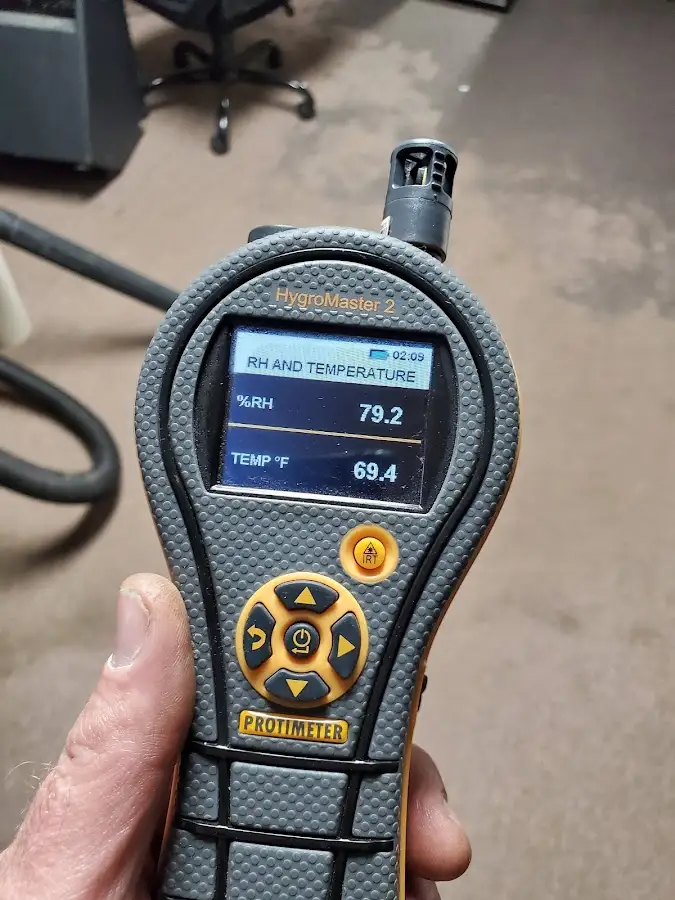 Moisture meter humidity assessment for Mold Remediation & Removal in Northport
